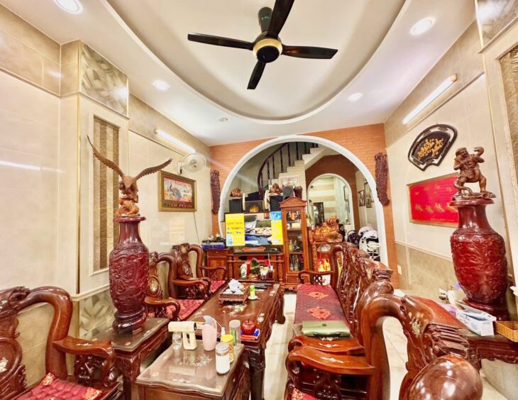 Nhà đẹp Quang Trung Gò Vấp 80M² 4 tầng HẺM XE TẢI gần Cityland. Nhỉnh 7 tỷ TL!