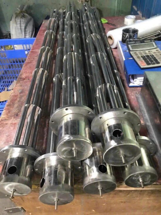 Thanh gia nhiệt, điện trở nhiệt, điện trở khô, điện trở đun hóa chất, điện trở lò nung