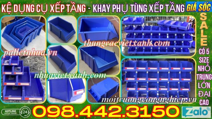 Kệ dụng cụ xếp tầng nhỏ – trung – lớn – đại – cao