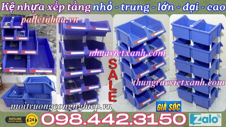 Kệ dụng cụ xếp tầng nhỏ – trung – lớn – đại – cao