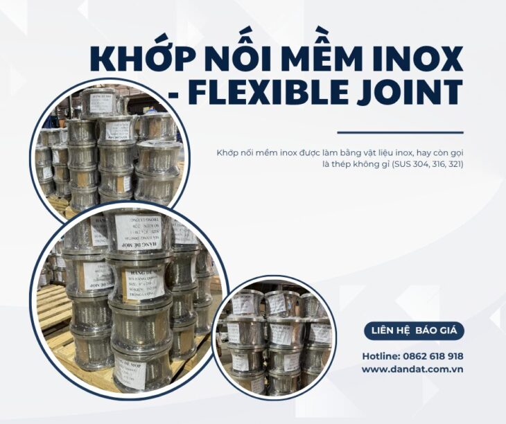 Khớp Nối Mềm Inox Máy Nén Khí/Bù Trừ Áo/Bù Trừ Pasty/Khớp Giãn Nở Nhiệt Inox/Khớp Nối Mềm Thủy Lực