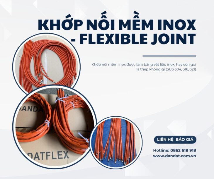 Khớp Nối Mềm Inox Máy Nén Khí/Bù Trừ Áo/Bù Trừ Pasty/Khớp Giãn Nở Nhiệt Inox/Khớp Nối Mềm Thủy Lực