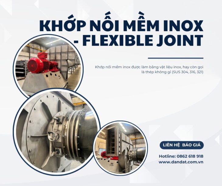 Khớp Nối Mềm Inox Máy Nén Khí/Bù Trừ Áo/Bù Trừ Pasty/Khớp Giãn Nở Nhiệt Inox/Khớp Nối Mềm Thủy Lực