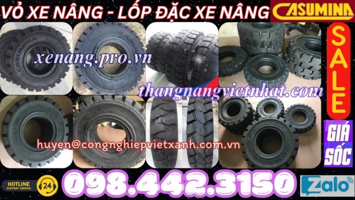 Vỏ xe nâng bánh đặc CASUMINA