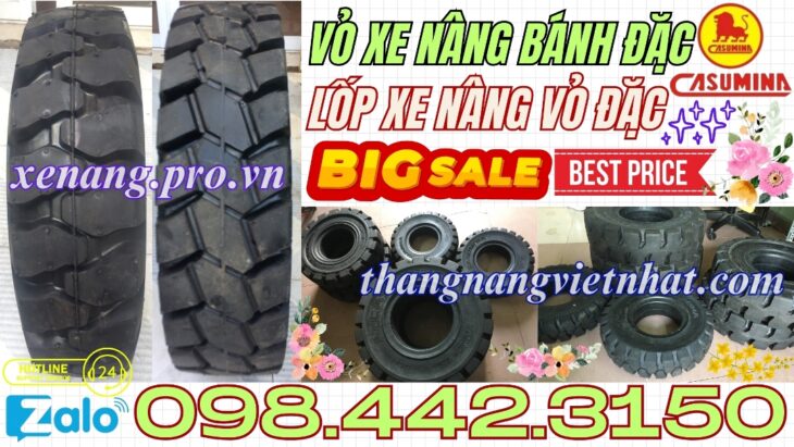Vỏ xe nâng bánh đặc CASUMINA
