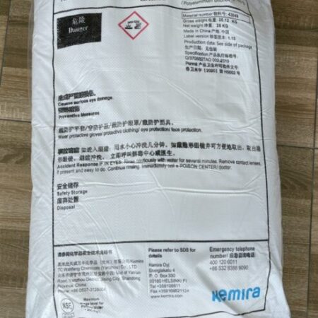 Lắng tụ PAC Phần Lan, loại bỏ cặn lơ lửng, xử lý nước ao nuôi