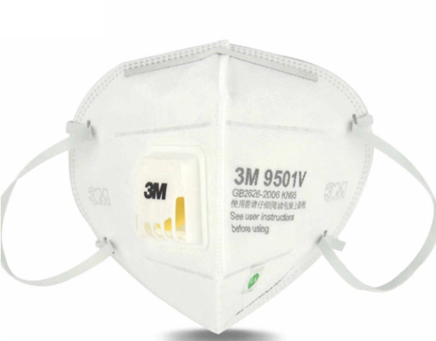 Khẩu Trang 3M – 9501V Có Van (Qua Tai)