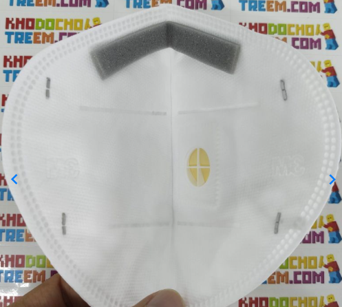Khẩu Trang 3M – 9501V Có Van (Qua Tai)