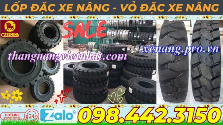 Vỏ xe nâng bánh đặc CASUMINA
