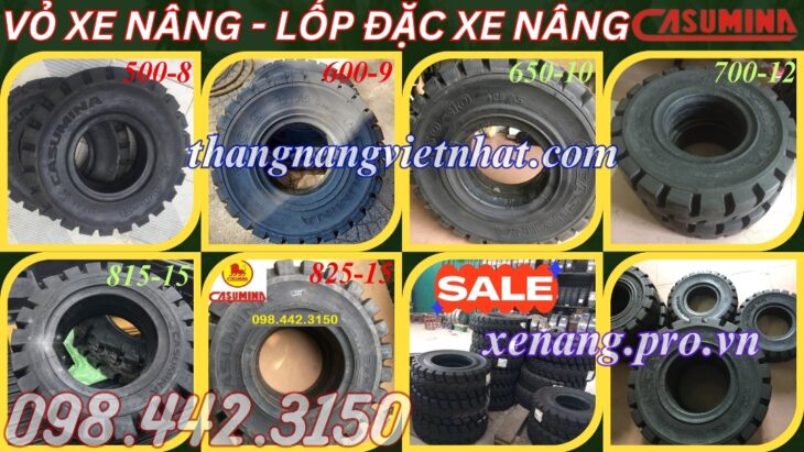 Vỏ xe nâng bánh đặc CASUMINA