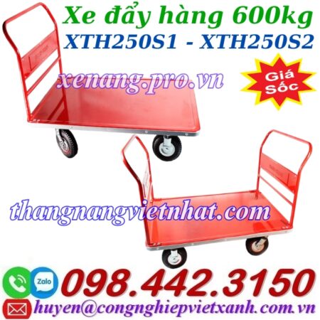 Xe đẩy hàng 600kg XTH250S1 – XTH250S2 Xe đẩy hàng 600kg XTH250S1 – XTH250S2