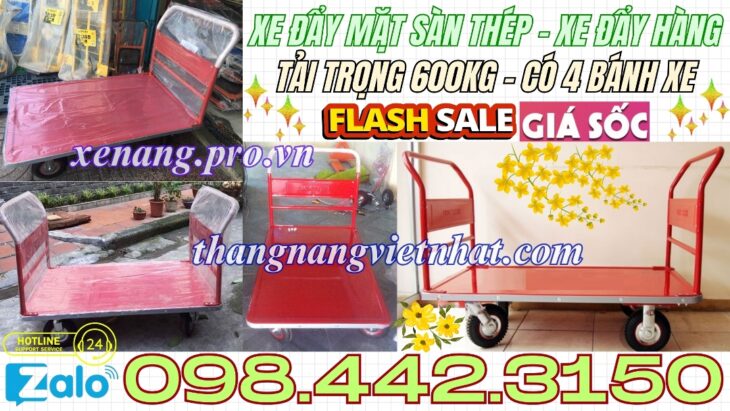 Xe đẩy hàng 600kg XTH250S1 – XTH250S2