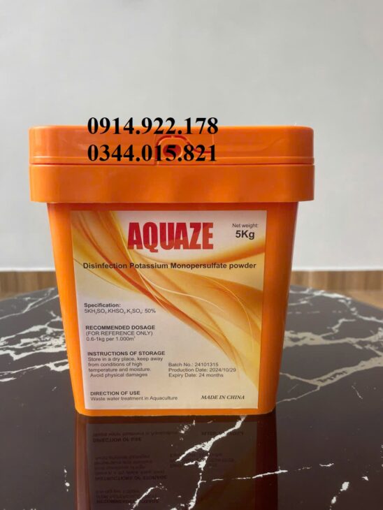 Aquaze hàng bột sát trùng, diệt khuẩn an toàn, phổ rộng
