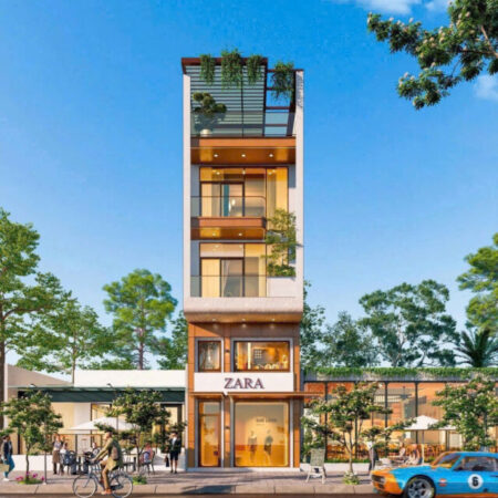 Khu dân cư Phú xuân nhà phố view rạch đẹp 44tr/m2