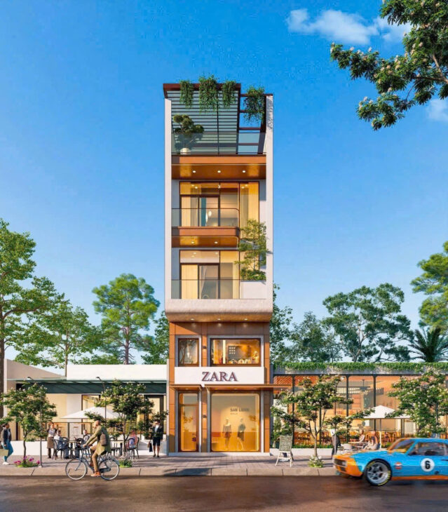 Khu dân cư Phú xuân nhà phố view rạch đẹp 44tr/m2