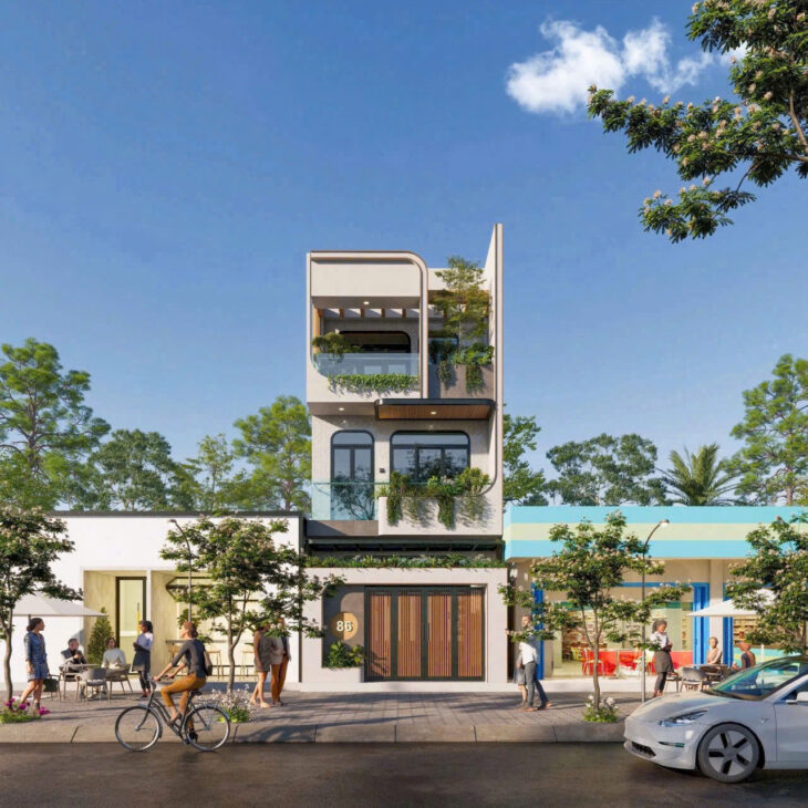 Khu dân cư Phú xuân nhà phố view rạch đẹp 44tr/m2