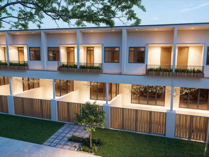 Nhà phố xây sẵn – sổ hồng trao tay