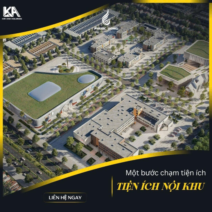 Nhà phố thương mại – trung tâm sầm uất KCN Phước Đông