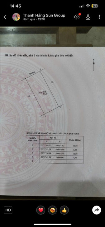 113m2 Mễ Thượng Liêm CHính Phủ Lý giá 3,2 tỷ