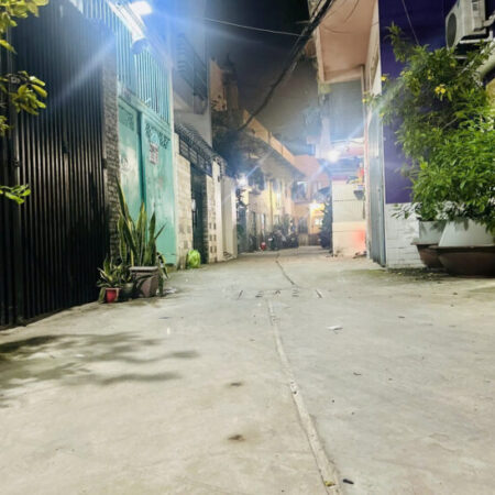 Nhỉnh 7 Tỷ – Hẻm Xe Tải ÂU CƠ, P.9, Tân Bình 5 Tầng. – 51m2 (4 x13m) – ST Trước Sau – 5 PN