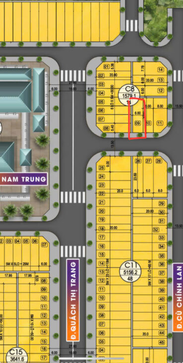 ► Đối Diện Chợ Điện Nam Trung, 120m2, ngang 6m, 3 mặt thoáng, tiềm năng kinh doanh cực tốt, 2.7x tỷ