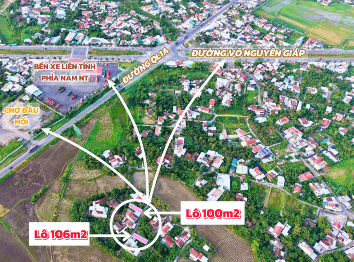 BÁN 2 LÔ GẦN UỶ BAN DIÊN TOÀN, DIÊN KHÁNH.