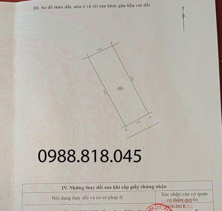 Bán đất phố Tư Đình, phường Long Biên, thành phố Hà Nội, 229m2, đường ô tô tránh, miễn TG