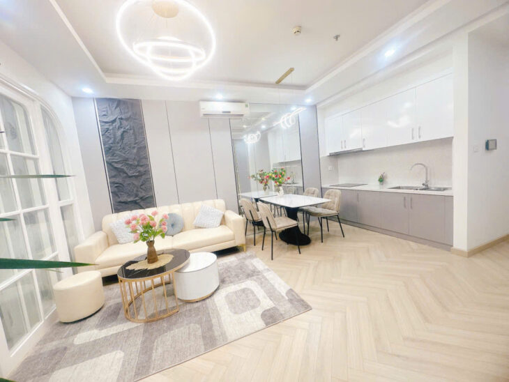 Chính chủ bán căn 1PN dt 53m2 bc Nam View thoáng tại T8 Times city gia bán 6,25 tỷ full đồ như ảnh