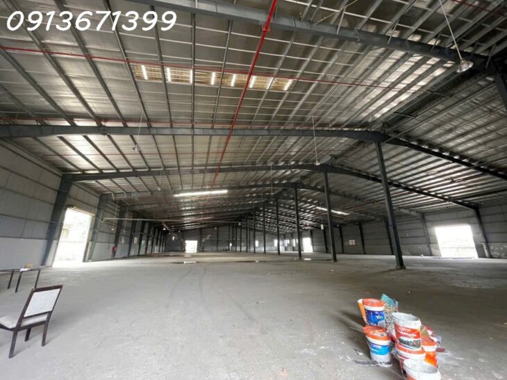 🔥 Xưởng Chuẩn Công Nghiệp 5.000m² Tân Uyên Bình Dương – Nền Epoxy, Nóc Cao 12m, Giá Tốt