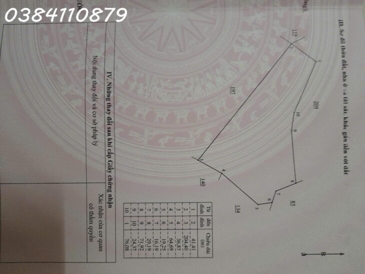 BÁN 9 HÉC CAO SU & ĐIỀU – THỰC TẾ GẦN 10 HÉC – BÙ ĐĂNG, BP, 5,8 TỶ