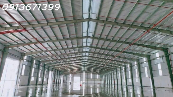 🔥 Xưởng Chuẩn Công Nghiệp 5.000m² Tân Uyên Bình Dương – Nền Epoxy, Nóc Cao 12m, Giá Tốt