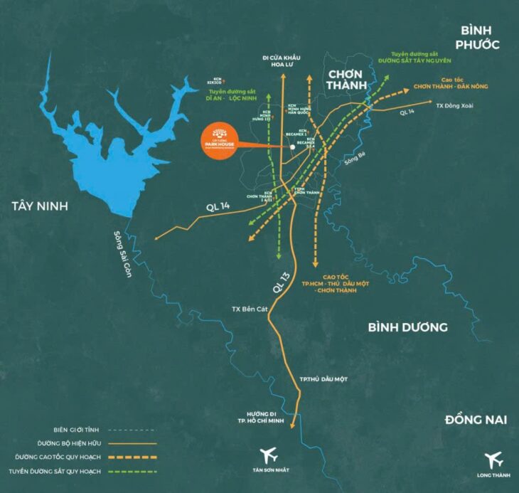ĐẤT TRUNG TÂM CHƠN THÀNH – GẦN CAO TỐC, GIÁ CHỈ 1.5 TỶ – SỔ RIÊNG Tại Dự án Cát Tường Phú Thành