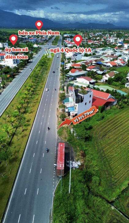 BÁN LÔ MẶT TIỀN VÕ NGUYÊN GIÁP TẠI DIÊN TOÀN, DIÊN KHÁNH.