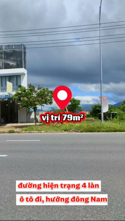 BÁN LÔ MẶT TIỀN VÕ NGUYÊN GIÁP TẠI DIÊN TOÀN, DIÊN KHÁNH.