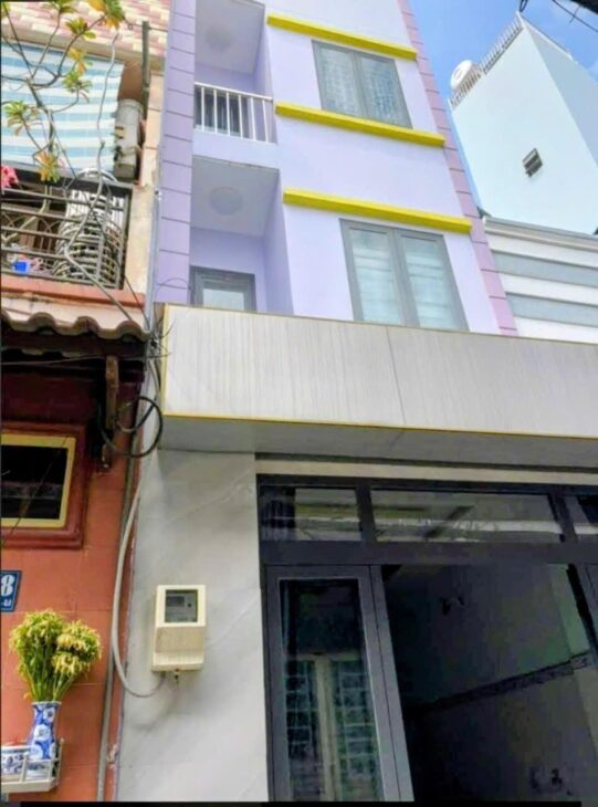 🔥 Bán Nhà Cực Hiếm, 4 Tầng BTCT đường Tùng Thiện Vương P12, Q8 – Giá chỉ 5,4 Tỷ 💰