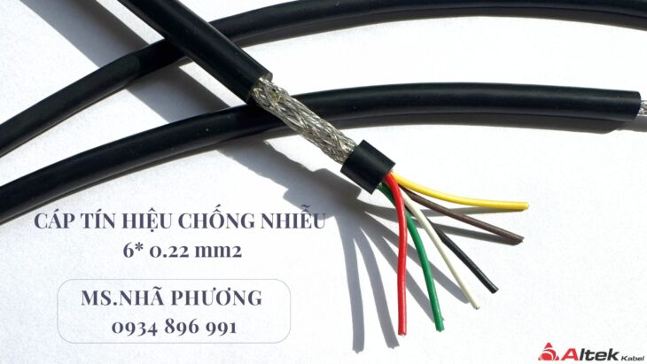 CÁP CHỐNG NHIỄU 6*0.22 MM2 CÓ SẴN – GIAO NGAY