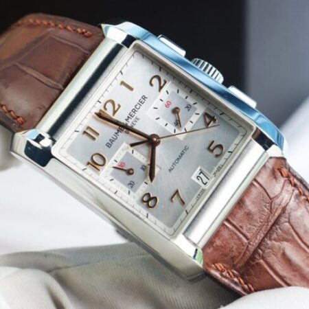 Đồng Hồ Nam : Baume & Mercier Hampton 10029 Automatic chronograph, Fullbox…