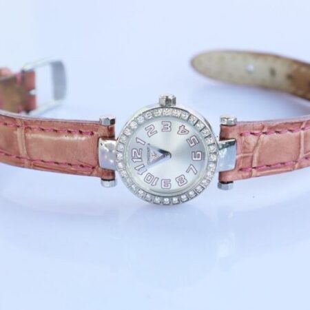 ĐH Nữ : Longines Dolce Vita – Niềng đính 32 viên Kim Cương thiên nhiên – Cọc số học trò