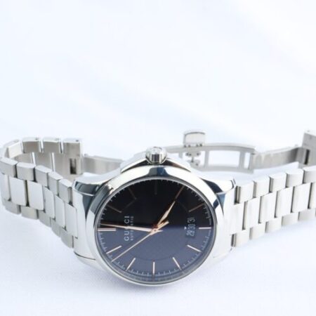 Đồng Hồ Nam GUCCI G-Timeless Automatic dây thép / Thiết kế lộ máy – Size 38mm FullBox