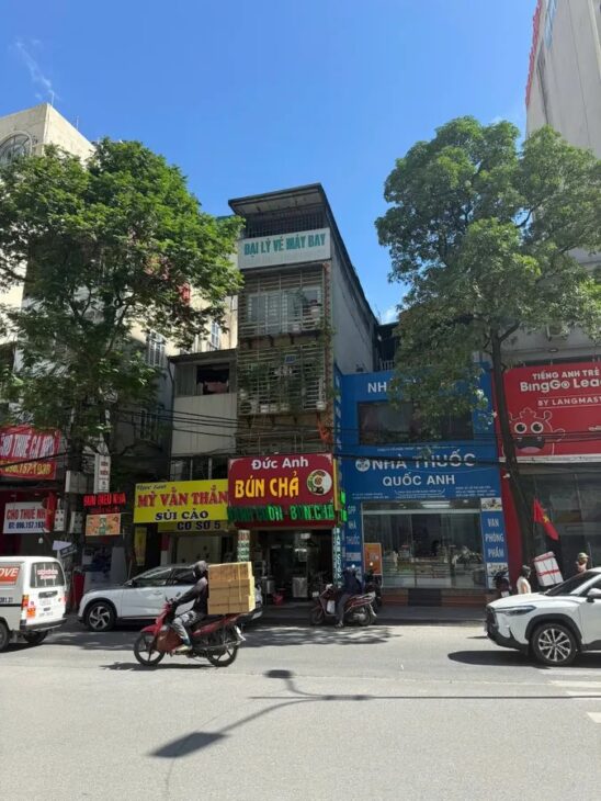 🔥MP VŨ TRỌNG PHỤNG – VỈA HÈ ĐÁ BÓNG – 60M2 X 5T- KD ĐỈNH – 40.8 TỶ🔥