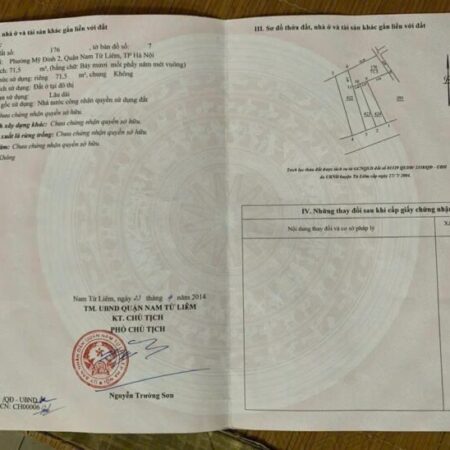 BÁN ĐẤT ĐẸP – TRUNG TÂM MỸ ĐÌNH 2 – Vị trí cực đẹp, trung tâm sầm uất!