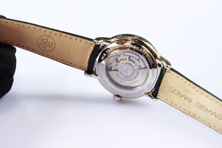 Đồng Hồ Nam Raymond Weil Automatic – Kim Nung Xanh – Size 39.5mm – Mới 100%…