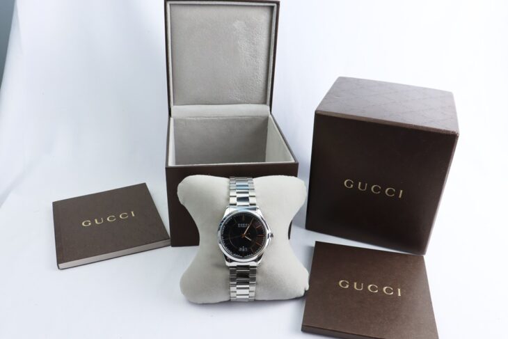 Đồng Hồ Nam GUCCI G-Timeless Automatic dây thép / Thiết kế lộ máy – Size 38mm FullBox
