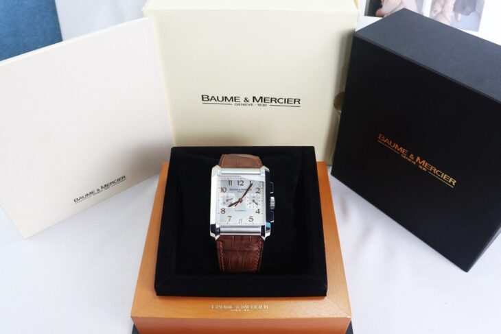 Đồng Hồ Nam : Baume & Mercier Hampton 10029 Automatic chronograph, Fullbox…