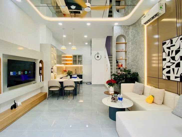 Nhà Mới SHR 4 tầng HXH 41m2, Vuông – Phan Huy Ích Gò Vấp