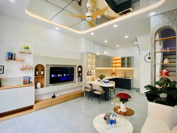 Nhà Mới SHR 4 tầng HXH 41m2, Vuông – Phan Huy Ích Gò Vấp
