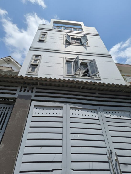 CHDV SHR 4 tầng HXH 155m2 – Đường Số 8 Gò Vấp