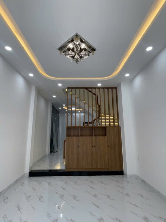 Nhà Mới SHR 4 tầng HXH 50m2, Vuông – Lê Quang Định Bình Thạnh S