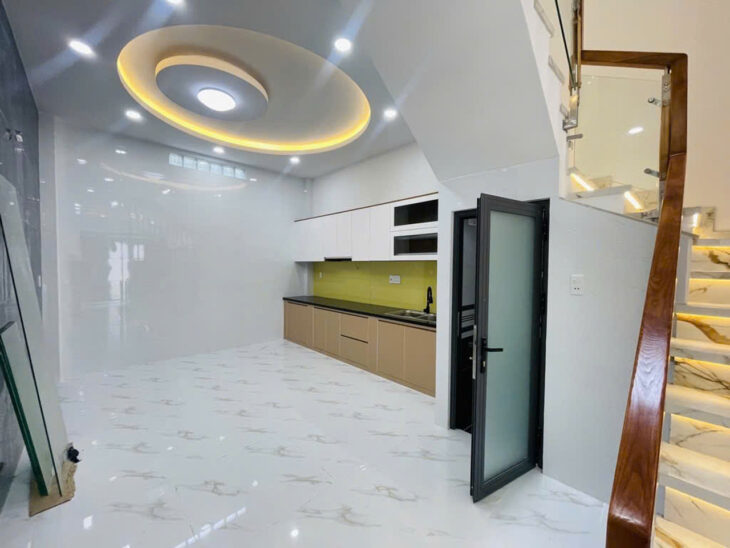 Nhà Mới SHR 4 tầng HXH 50m2, Vuông – Lê Quang Định Bình Thạnh S