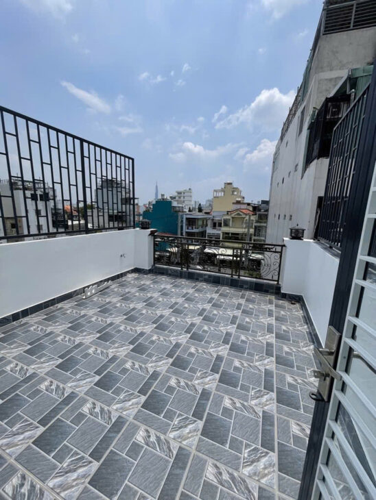 Nhà Mới SHR 4 tầng HXH 50m2, Vuông – Lê Quang Định Bình Thạnh S